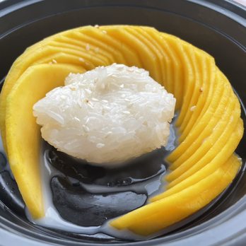 Thai Street Bistro - Sticky rice with mango - Thai Near Me - Sacramento, California Thai Street Bistro - Sticky rice with mango - Thai Near Me - Sacramento, California