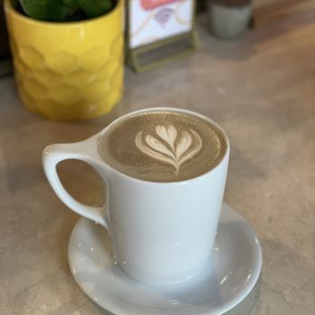 Nirvana Soul Coffee - ube latte (hot) - Coffee & Tea Near Me - Cupertino, California Nirvana Soul Coffee - ube latte (hot) - Coffee & Tea Near Me - Cupertino, California