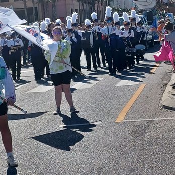 Orange Beach Mardi Gras Parade - Orange Beach High School Band - Festivals Near Me Orange Beach Mardi Gras Parade - Orange Beach High School Band - Festivals Near Me