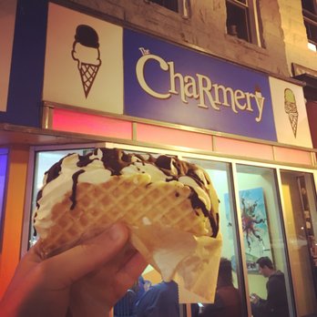 The Charmery Hampden - Ice cream taco Collaboration with mole shop! - Ice Cream & Frozen Yogurt Near Me - Baltimore, Maryland The Charmery Hampden - Ice cream taco Collaboration with mole shop! - Ice Cream & Frozen Yogurt Near Me - Baltimore, Maryland