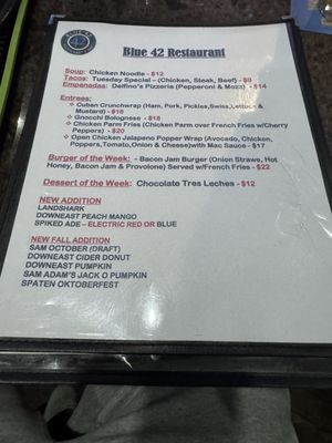Menu photo 2 Blue 42 Elmwood Park, NJ Menu photo 2 Blue 42 Elmwood Park, NJ