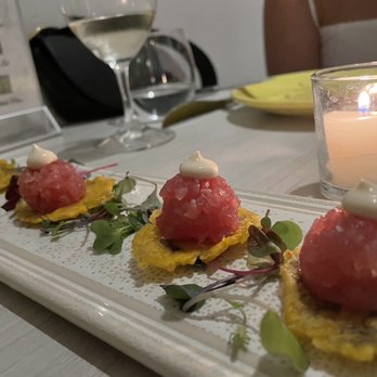 Mario Pagan - Tuna tartare tostones - Puerto Rican Near Me - San Juan, Puerto Rico Mario Pagan - Tuna tartare tostones - Puerto Rican Near Me - San Juan, Puerto Rico
