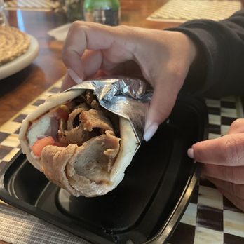 Greca Mediterranean Kitchen  Bar - Gyro in Pita - Greek Near Me - New Milford, Connecticut
