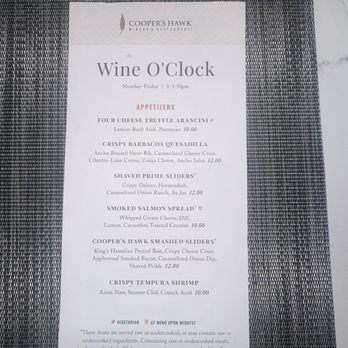 Cooper's Hawk Winery & Restaurant - Wine Bars Near Me - Avondale, Arizona