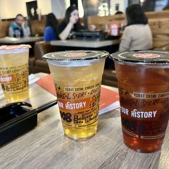 Boiling Point - Complimentary for lunch: cold Green or Black Sweet Tea (get a large for $1 more) - Taiwanese Near Me - Seattle, Washington