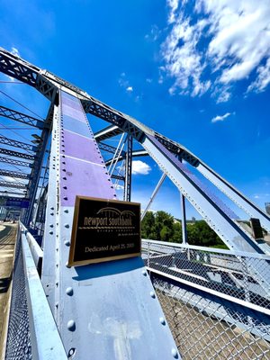 Purple People Bridge by null