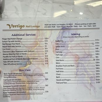 Vertigo Nail Lounge - Nail Technicians Near Me - Los Angeles, California