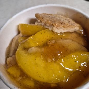 The Peach Cobbler Factory - Yummy peach cobbler. - Desserts Near Me - Richmond, Texas