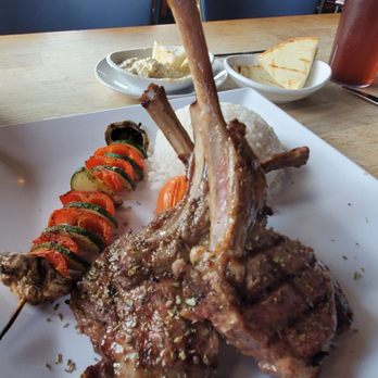 Troy ATX - Half rack of Grilled Lamb Chops. - Turkish Near Me - Austin, Texas Troy ATX - Half rack of Grilled Lamb Chops. - Turkish Near Me - Austin, Texas