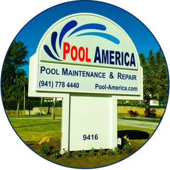 Pool America Properties & Services - Pool America Street Sign - Pool Cleaners Near Me - Bradenton, Florida Pool America Properties & Services - Pool America Street Sign - Pool Cleaners Near Me - Bradenton, Florida