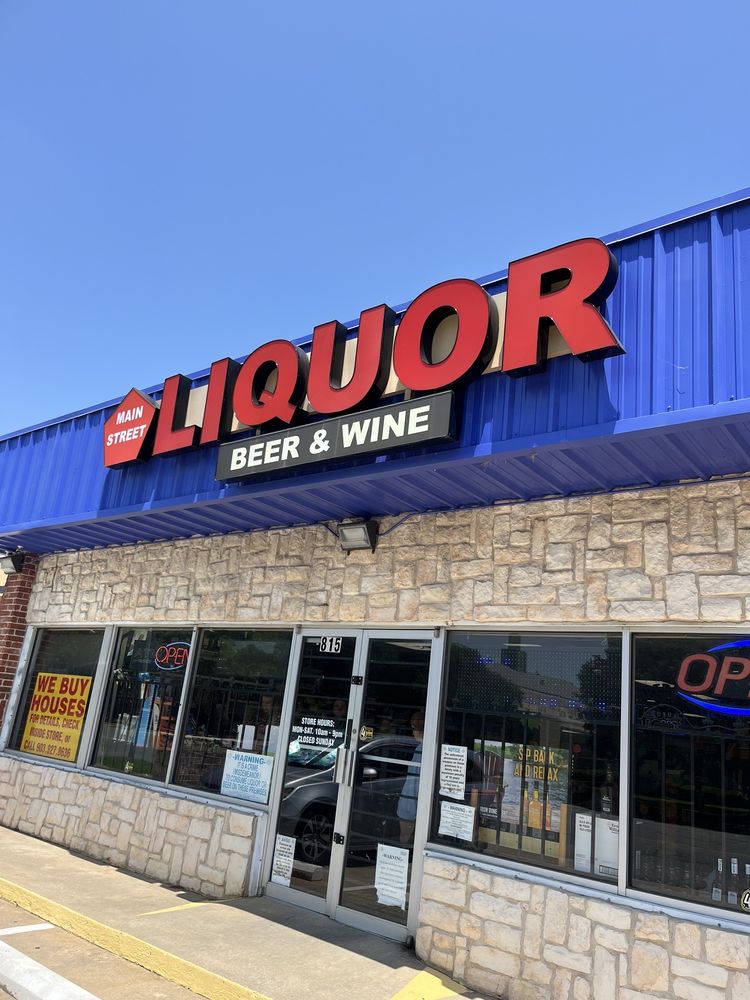MAIN STREET LIQUOR Updated August 2024 815 W Main St, Denison