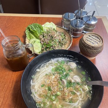 Lao Kitchen - Thai coffee, Kao piak , pork larb - Laotian Near Me - Las Vegas, Nevada Lao Kitchen - Thai coffee, Kao piak , pork larb - Laotian Near Me - Las Vegas, Nevada