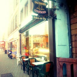 Pâtisserie Confiserie - Terrasse du salon de thé : profitez-en, le soleil est de retour !