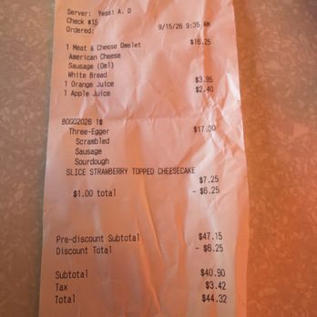 Nation's Giant Hamburgers - The bill - Burgers Near Me - Fairfield, California Nation's Giant Hamburgers - The bill - Burgers Near Me - Fairfield, California