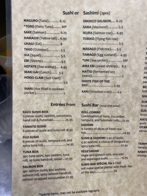 Menu photo 4 Kazu Stuart, FL