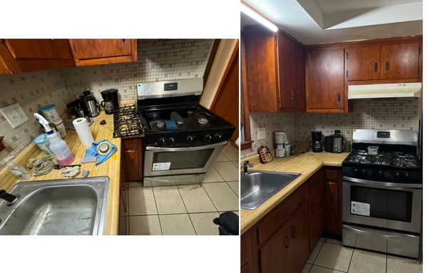 Harrison, NJ - This was done as one of our clients called last minute and said they needed a clean urgently and we came to the rescue!