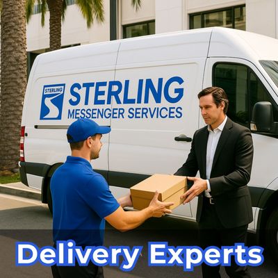 The #1 Courier, Messenger, and Delivery Partner in Los Angeles - We’re not for everyone. And that’s the point.

If you’re happy gambling your deadlines on gig apps or chasing down lost packages in call center limbo, we politely suggest you carry on.

But if what you’re sending is urgent, valuable, irreplaceable — or your reputation’s riding on it — that’s where Sterling comes in.

For over 30 years, we’ve been Los Angeles’ go-to for same-day, high-stakes deliveries. No apps. No nonsense. Just people who care as much about your delivery as you do.

About Sterling Messenger Services
Ready to schedule a delivery or need a quick quote?
 Talk to us — we’re faster than a form.

📞Call: 310-839-7000

📲 Text: 424-209-7329

📧 Email contact@sterlingmessenger.com

👉 Schedule a Pickup

Why Sterling?
 ✅ No hidden fees. No fuel surcharges. No "oh by the way" surprises.
 ✅ We answer the phone. And the text. And the email.
 ✅ When we say same-day, we mean it.
 ✅ Legal docs? Priceless prototypes? Last-minute VIP deliveries? Handled.