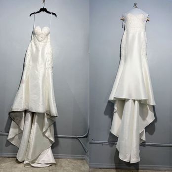 Magic Touch Cleaners - Wedding dress before and after - Sewing & Alterations Near Me - San Diego, California Magic Touch Cleaners - Wedding dress before and after - Sewing & Alterations Near Me - San Diego, California
