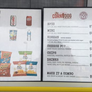 The Corndog Company - Menu - Food Trucks Near Me The Corndog Company - Menu - Food Trucks Near Me