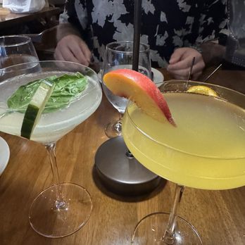 Ciao - Cucumber Basil Martini and Peach Martini - Italian Near Me - Myrtle Beach, South Carolina Ciao - Cucumber Basil Martini and Peach Martini - Italian Near Me - Myrtle Beach, South Carolina