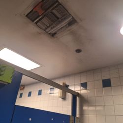 Greyhound Bus Lines - Restrooms in Orlando..