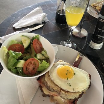 Le Cafe De Paris - Mimosa with fresh squeezed OJ, and the croque madame! - Coffee & Tea Near Me - Orlando, Florida Le Cafe De Paris - Mimosa with fresh squeezed OJ, and the croque madame! - Coffee & Tea Near Me - Orlando, Florida
