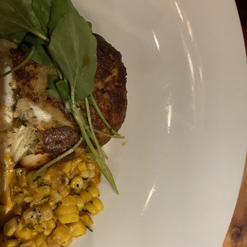 Fire Steakhouse - Lobster cakes with lump crab & sweet corn - Steakhouses Near Me - Atmore, Alabama Fire Steakhouse - Lobster cakes with lump crab & sweet corn - Steakhouses Near Me - Atmore, Alabama