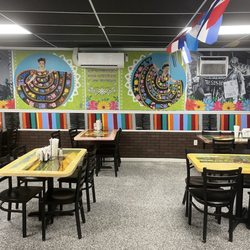 Inside seating