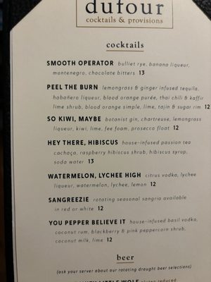 Menu photo 3 Dufour South Berwick, ME