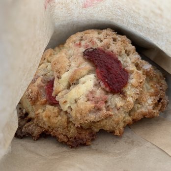 Foglifter Coffee Roasters - Raspberry white chocolate scone - Cafes Near Me - Vancouver, British Columbia