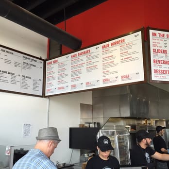 Dog Haus - Pasadena - Main order counter - New American Near Me - Pasadena, California Dog Haus - Pasadena - Main order counter - New American Near Me - Pasadena, California