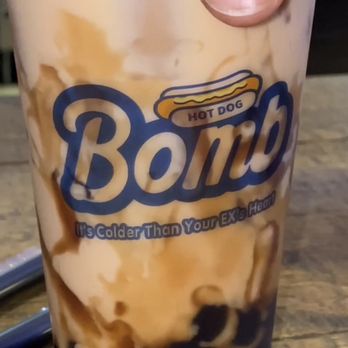 Bomb Hot Dog - Boba Milk Tea - New American Near Me - Los Angeles, California