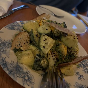 Herb & Sea - Squash Salad - Seafood Near Me - Encinitas, California Herb & Sea - Squash Salad - Seafood Near Me - Encinitas, California