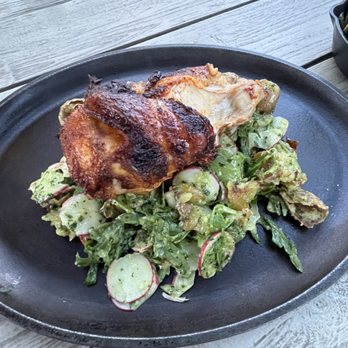 Camp Outpost - rotisserie chicken (quarter) - New American Near Me - Springdale, Utah