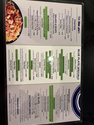 Menu photo 2 The Blue Plate - West Dothan, AL Menu photo 2 The Blue Plate - West Dothan, AL
