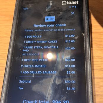 An Nam - Receipt - Vietnamese Near Me - Somerville, Massachusetts An Nam - Receipt - Vietnamese Near Me - Somerville, Massachusetts