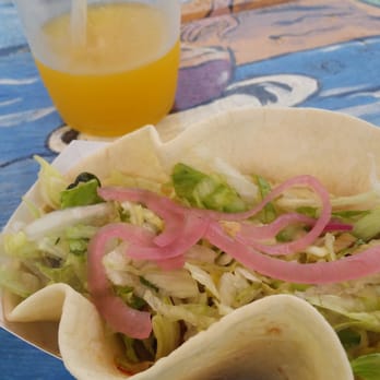 Seoul 757 Tacos - Beef Bulgogi taco w/ the organic mango juice - Food Trucks Near Me