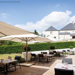Restaurant le Richebourg - la terrasse où nous avons dégustés le brunch