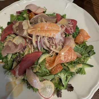Miyabi Uni - Sashimi salad with creamy uni dressing - Japanese Near Me - Torrance, California Miyabi Uni - Sashimi salad with creamy uni dressing - Japanese Near Me - Torrance, California