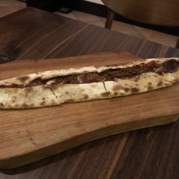 Leyla - Slow Cooked Short Rib Pide - Turkish Near Me - New York, New York Leyla - Slow Cooked Short Rib Pide - Turkish Near Me - New York, New York