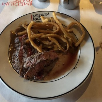 Medium Rare - Round 2 of steak and fries (they just dump it on your used plate so the presentation is iffy) - Steakhouses Near Me - Washington, DC, District of Columbia Medium Rare - Round 2 of steak and fries (they just dump it on your used plate so the presentation is iffy) - Steakhouses Near Me - Washington, DC, District of Columbia