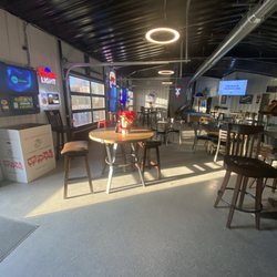 Liquor Lattes & Lace - Inside area