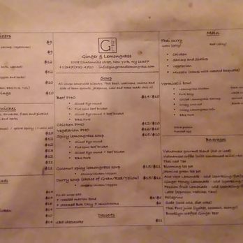 Ginger and Lemongrass - Menu - Vietnamese Near Me - Whitestone, New York