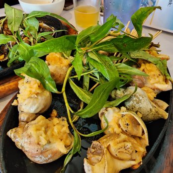 Bien Hen Restaurant - Grilled garlic buttered escargot - Seafood Near Me - Westminster, California Bien Hen Restaurant - Grilled garlic buttered escargot - Seafood Near Me - Westminster, California
