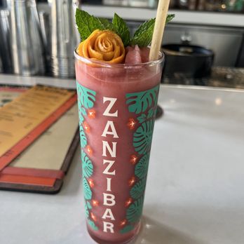 Zanzibar - One of their frozen drinks - Tiki Bars Near Me - Austin, Texas Zanzibar - One of their frozen drinks - Tiki Bars Near Me - Austin, Texas