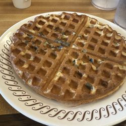 Waffle House - Waffle with blueberry nougat