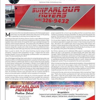 Sun Parlour Moving - Movers Near Me - Leamington, Ontario Sun Parlour Moving - Movers Near Me - Leamington, Ontario