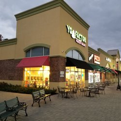 Yo Factor Frozen Yogurt & Ice Cream - Outdoor seating, right next door to movie theater!
