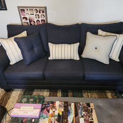 Raymour & Flanigan Furniture and Mattress Store - The most comfortable couch I've had for the past 6 months.