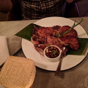 Love at First Bite - BBQ Pork Strips with Sticky Rice - Thai Near Me - Lexington, Massachusetts Love at First Bite - BBQ Pork Strips with Sticky Rice - Thai Near Me - Lexington, Massachusetts